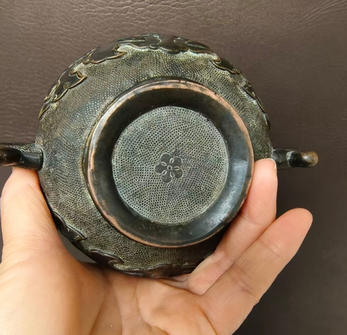 古玩雜項簋式爐真品鑒賞圖