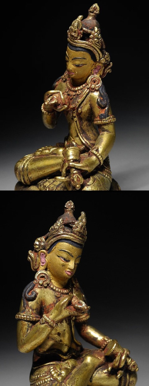 古玩銅器造像真品鑒賞圖