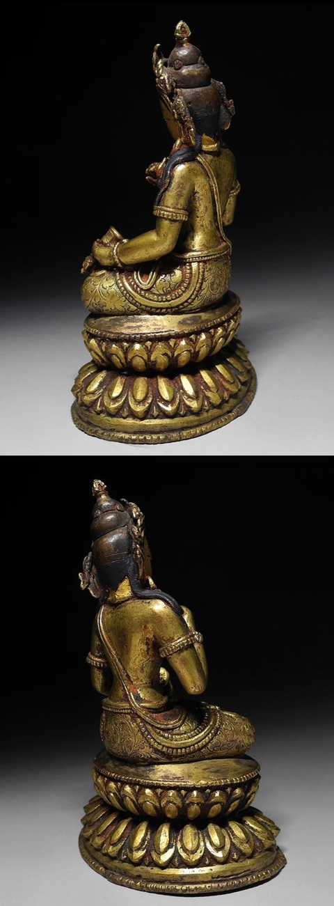 古玩銅器造像真品鑒賞圖