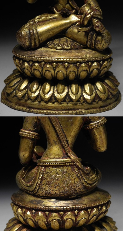 古玩銅器造像真品鑒賞圖