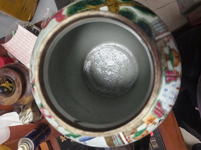 古玩陶瓷百子鬧春將軍罐真品鑒賞圖