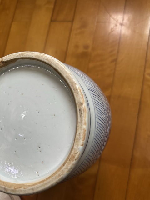 古玩陶瓷纏枝花囍字紋雙耳盤口瓶拍賣,當(dāng)前價(jià)格6600元