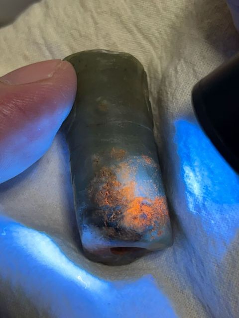 古玩玉器玉勒子真品鑒賞圖