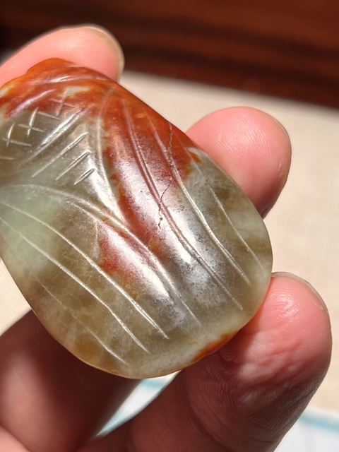 古玩玉器玉蟬真品鑒賞圖