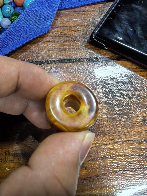 古玩玉器蜜蠟手串真品鑒賞圖