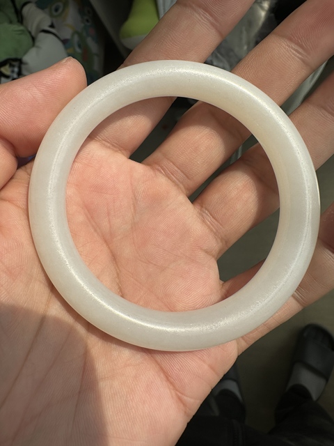 古玩玉器扁鐲子真品鑒賞圖