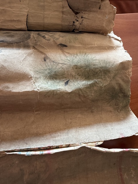 古玩字畫雄鷹展翅圖真品鑒賞圖