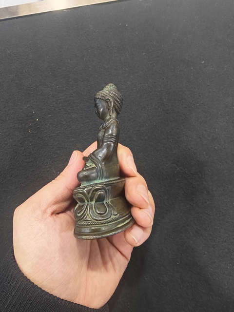 古玩銅器釋迦牟尼佛真品鑒賞圖