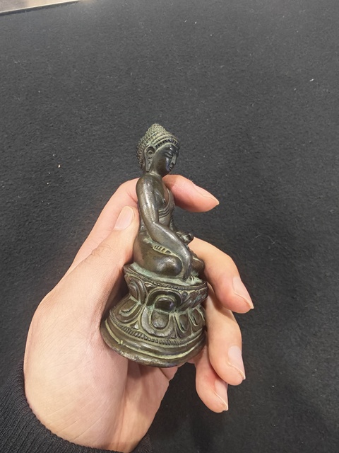 古玩銅器釋迦牟尼佛真品鑒賞圖