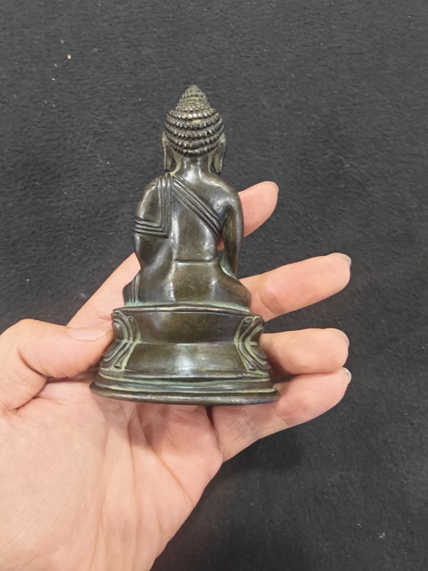 古玩銅器釋迦牟尼佛真品鑒賞圖