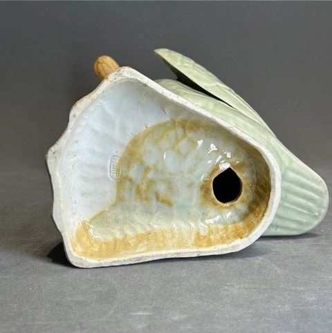 古玩陶瓷青瓷鴨擺件真品鑒賞圖