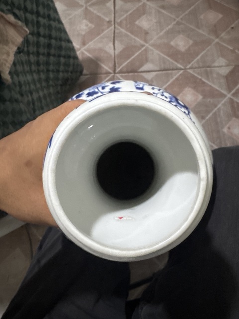 古玩陶瓷人物紋青花壺真品鑒賞圖