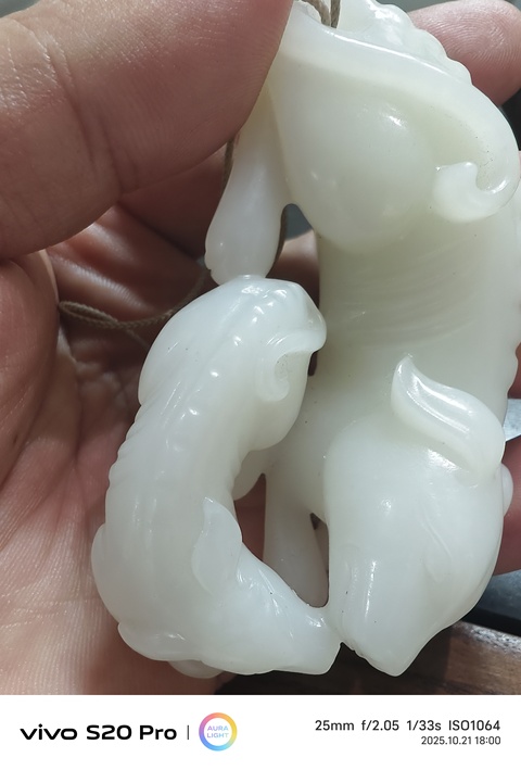 古玩玉器玉犬真品鑒賞圖