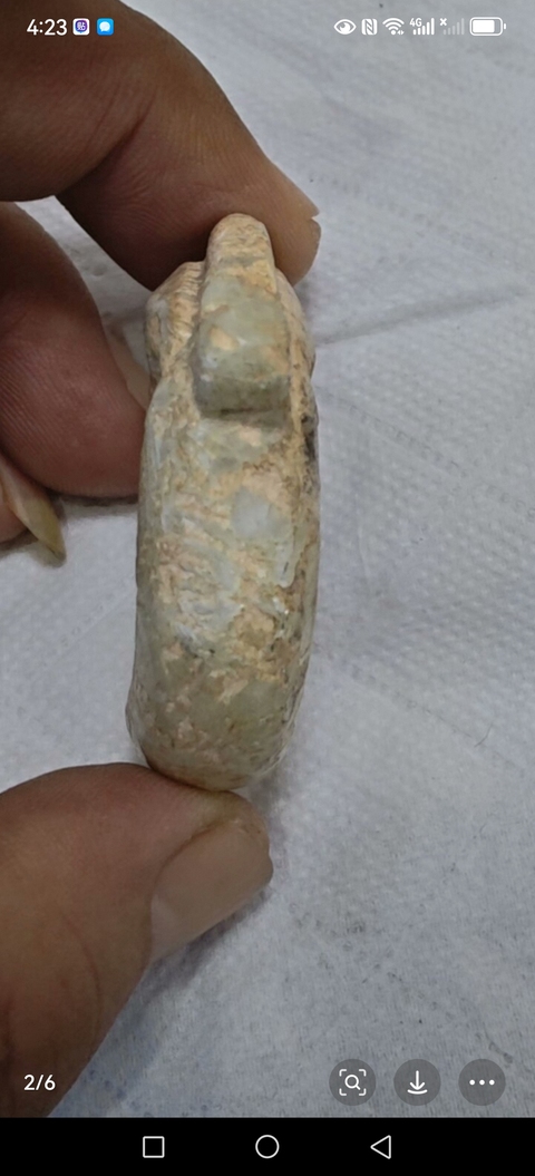 古玩玉器仿“紅山文化”c形龍真品鑒賞圖