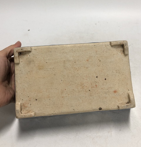 古玩陶瓷祭蘭堆白水仙盆真品鑒賞圖