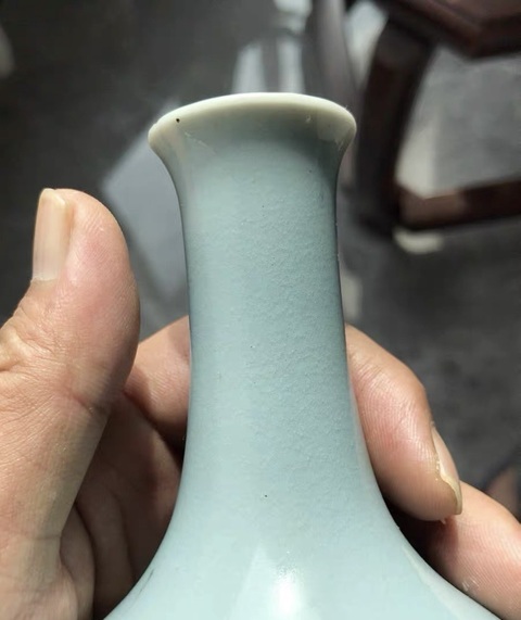 古玩陶瓷荸薺瓶真品鑒賞圖