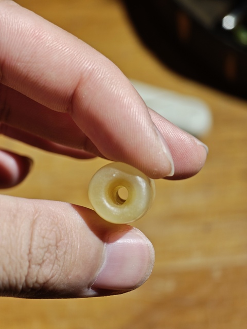 古玩玉器古玉勒子真品鑒賞圖