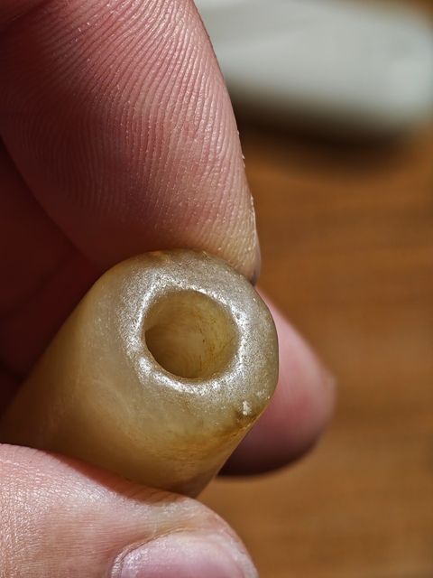 古玩玉器古玉勒子真品鑒賞圖