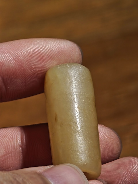 古玩玉器古玉勒子真品鑒賞圖