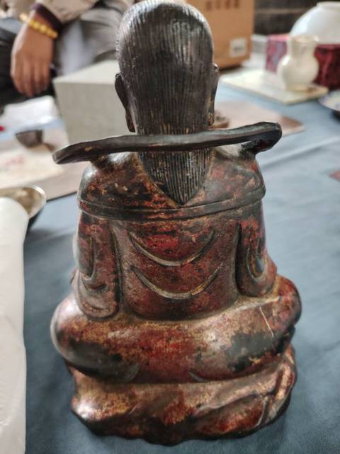 古玩銅器銅真武大帝真品鑒賞圖