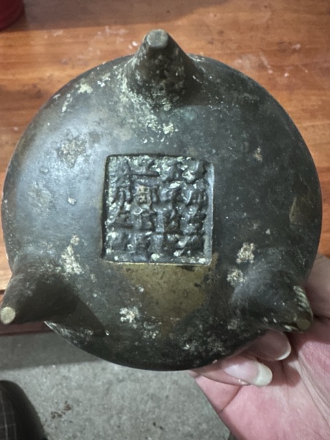 古玩銅器銅爐真品鑒賞圖