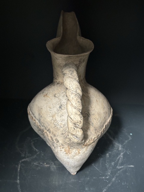 古玩陶瓷龍山· 白陶鬶（民間唯一）真品鑒賞圖