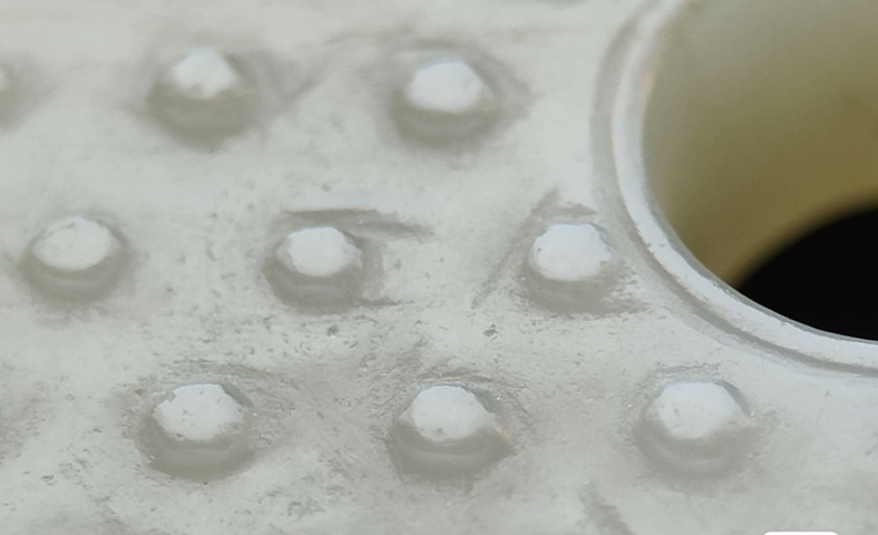 古玩玉器和田玉雕“卷云紋璧”真品鑒賞圖