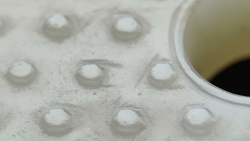 古玩玉器和田玉雕“卷云紋璧”真品鑒賞圖