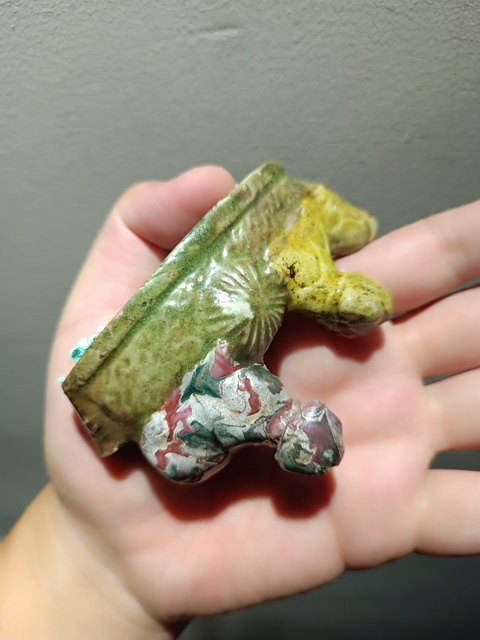 古玩陶瓷乾隆絞釉筆架山拍賣，當前價格1800元