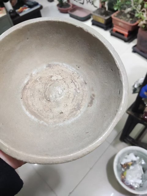 古玩陶瓷白釉茶碗真品鑒賞圖