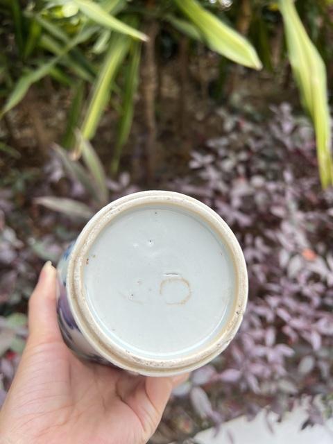 古玩陶瓷青花梅瓶真品鑒賞圖