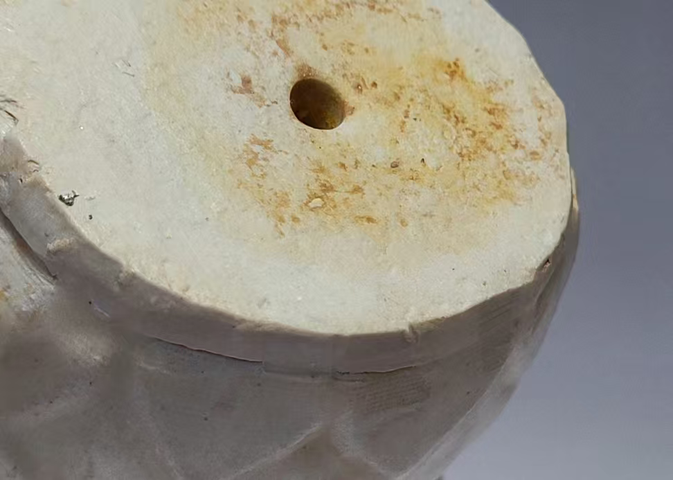 古玩陶瓷白釉佛造像真品鑒賞圖