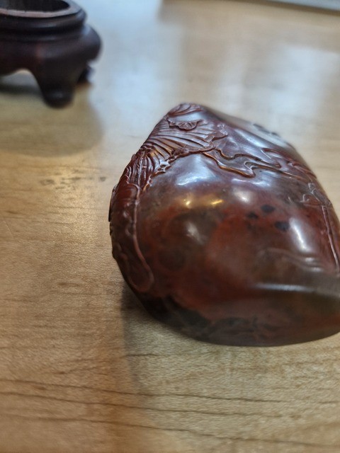 古玩雜項壽山石擺件真品鑒賞圖