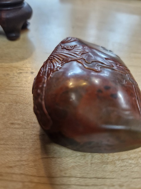 古玩雜項壽山石擺件真品鑒賞圖