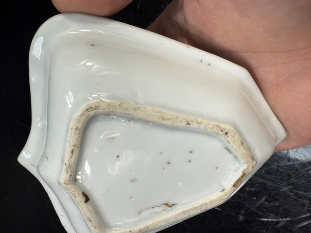 古玩陶瓷青花人物串盤真品鑒賞圖