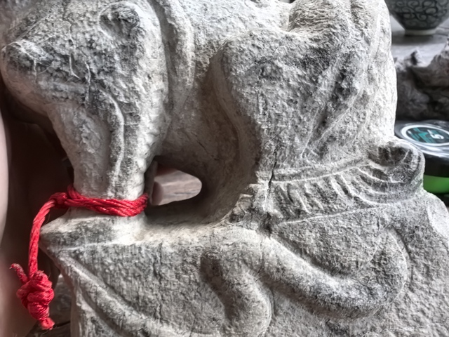 古玩雜項石獅真品鑒賞圖