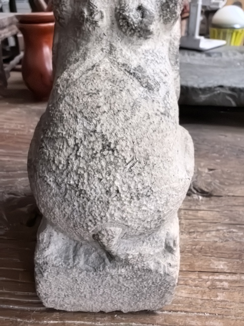 古玩雜項石獅真品鑒賞圖