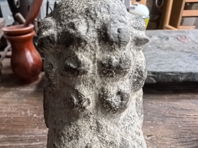 古玩雜項石獅真品鑒賞圖