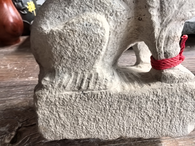 古玩雜項石獅真品鑒賞圖