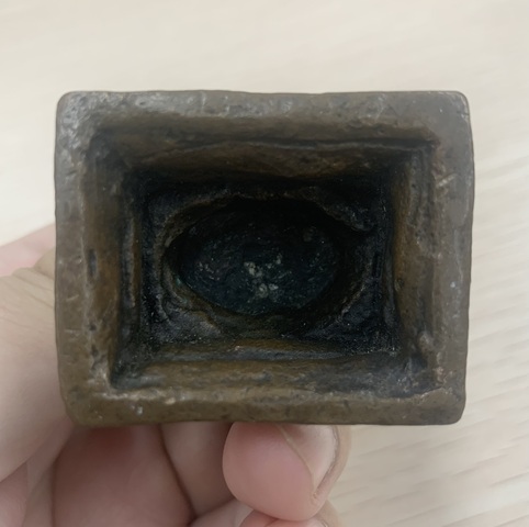 古玩銅器銅帕拉風(fēng)格造像真品鑒賞圖