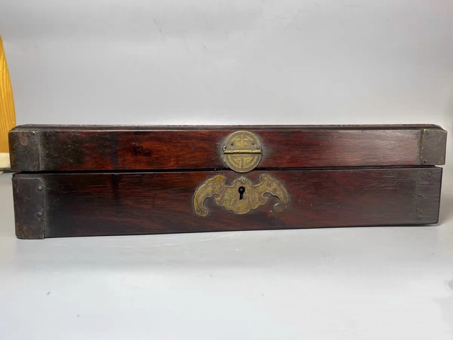 古玩雜項文具匣真品鑒賞圖