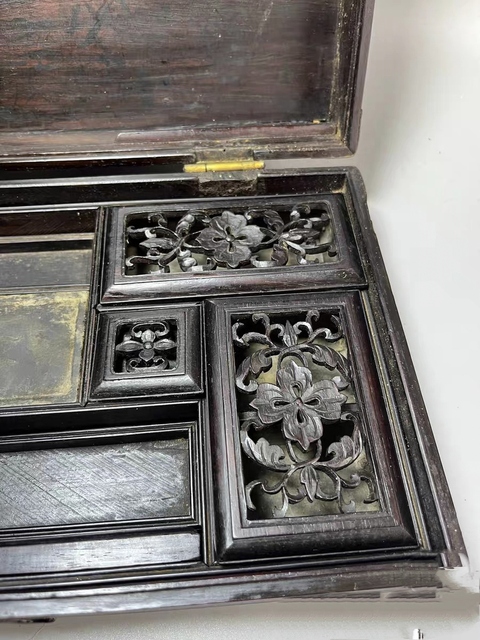 古玩雜項文具匣真品鑒賞圖