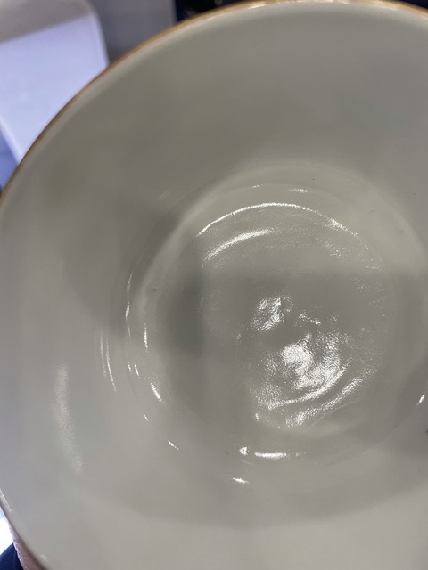 古玩陶瓷花鳥紋粉彩碗真品鑒賞圖