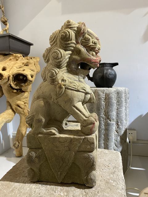 古玩雜項(xiàng)石獅真品鑒賞圖