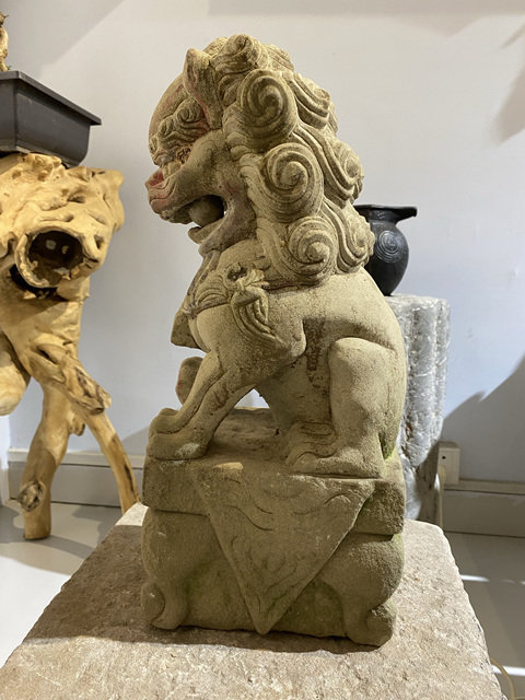 古玩雜項(xiàng)石獅真品鑒賞圖