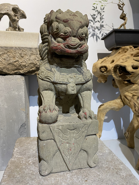古玩雜項(xiàng)石獅真品鑒賞圖