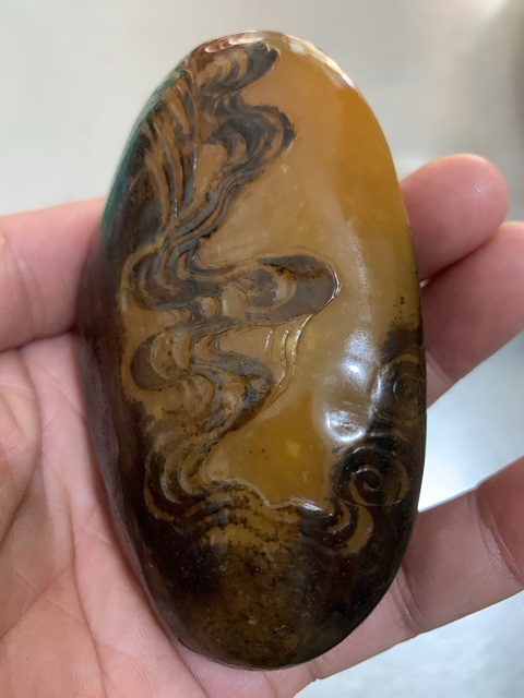 古玩陶瓷龍紋壽山石雕件拍賣，當(dāng)前價格3888元