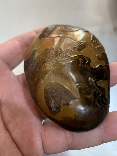 古玩陶瓷龍紋壽山石雕件拍賣，當(dāng)前價格3888元