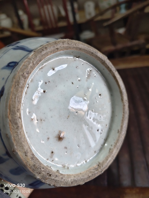 古玩陶瓷青花罐真品鑒賞圖