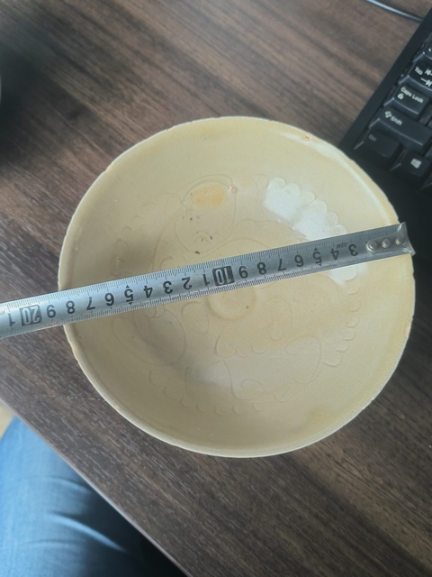 古玩陶瓷青白釉娃娃碗真品鑒賞圖